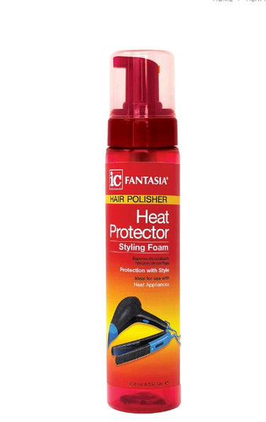 FANTASIA Heat Protector Styling Foam ( 8.5 oz)
Sareya Beauty Supply Store in Calgary Alberta Canada